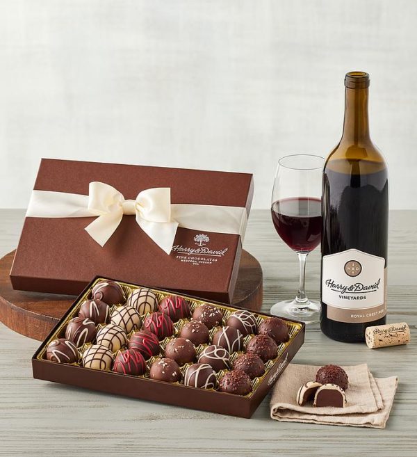 Truffles And Red Wine, Assorted Foods, Gifts by Harry & David