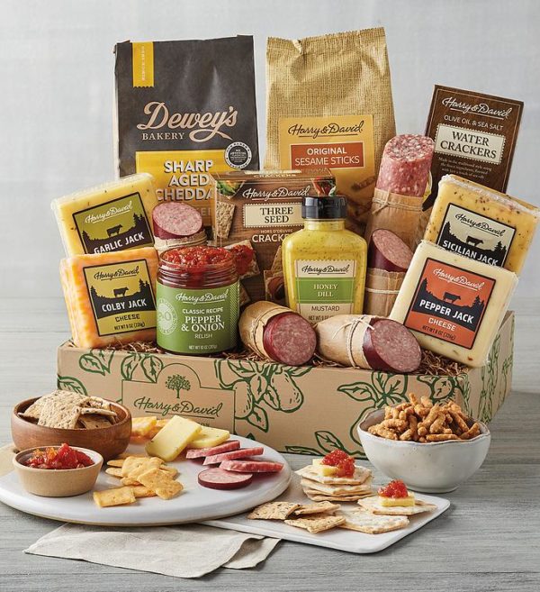 Ultimate Meat And Cheese Gift Box, Assorted Foods, Gifts by Harry & David