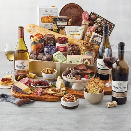 Ultimate Wine Pairing Collection - Three Bottles, Assorted Foods, Gifts by Harry & David