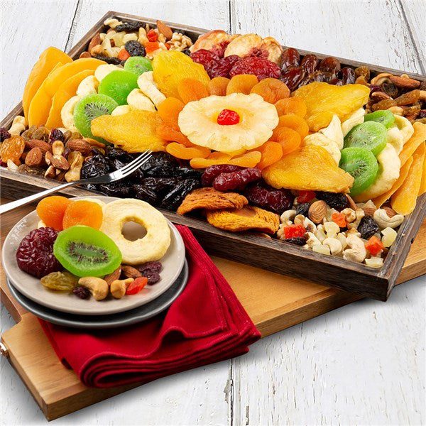 Unique Gifts For Her - Dried Fruit & Nut Platter