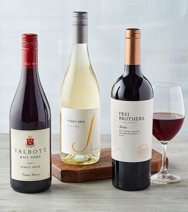 Vintner's Choice California Red And White Wine Trio, Wine Beer, Collections by Harry & David