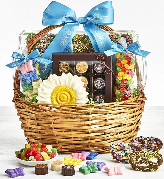 Brighten Your Day Springtime Celebrations Simply Chocolate Gift Basket