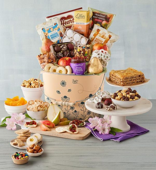 Deluxe Mother's Day Gift Tin, Assorted Foods, Gifts by Harry & David