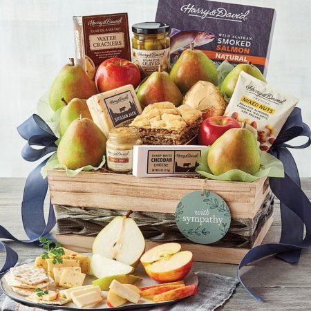 Grand Sympathy Gift Basket, Assorted Foods, Gifts by Harry & David