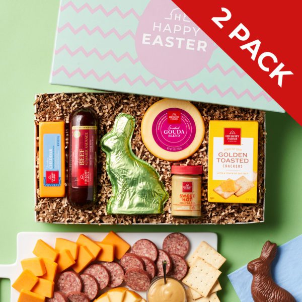 Happy Easter Gift Box 2-Pack | Hickory Farms