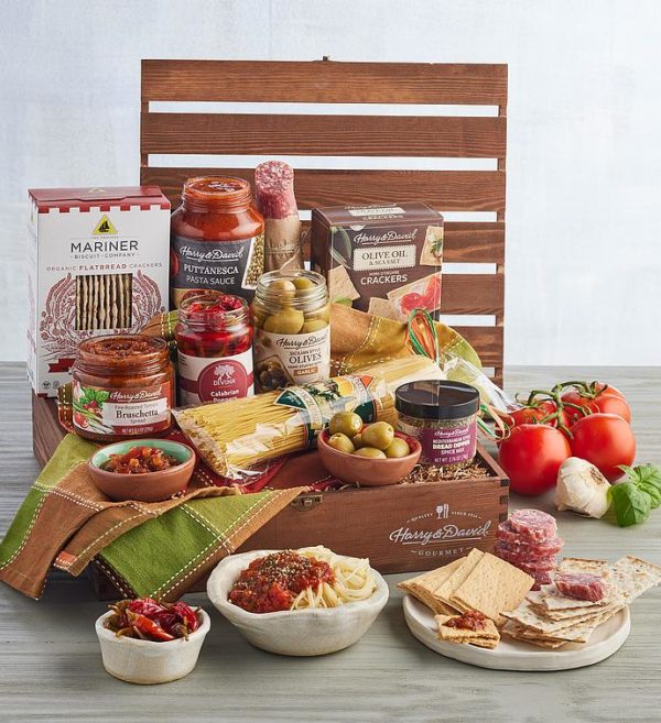 Italian Inspirations Gift Basket, Assorted Foods, Gifts by Harry & David