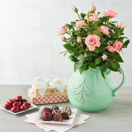 Mother's Day Pitcher Gift, Blooming Plants, Gifts by Harry & David