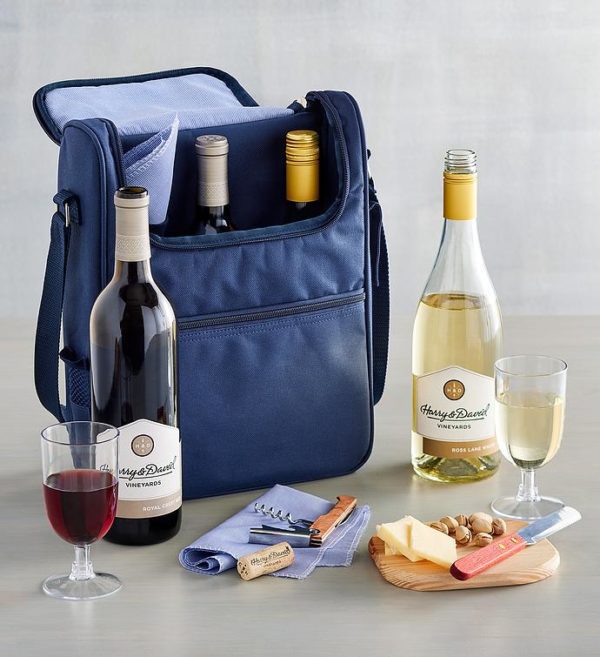 Picnic Cooler Set With 2 Bottles, Gifts by Harry & David