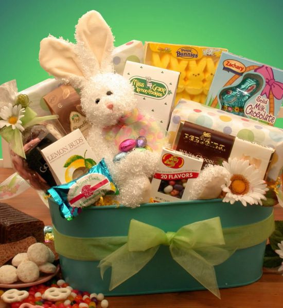 The Ultimate Milk Chocolate Easter Bunny Gift Basket