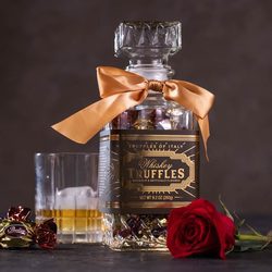 Whiskey Flavored Truffle Decanter - Gift for Guys - Man Crates