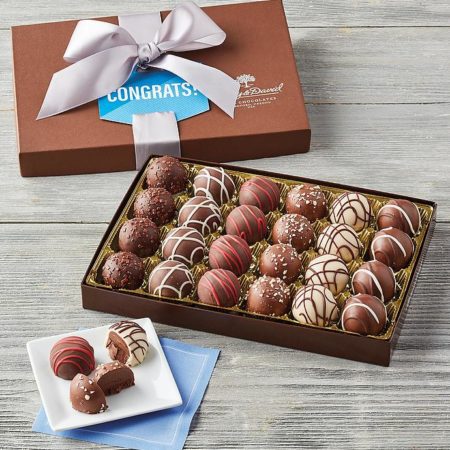 Congratulations Truffle Gift Box, Chocolate, Gifts by Harry & David