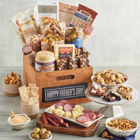 Deluxe Father's Day Chalkboard Crate, Assorted Foods, Gifts by Harry & David