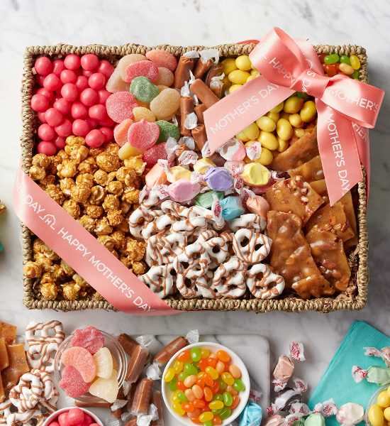 Mother's Day Bountiful Selection of Sweet Treats Candy Gift Basket