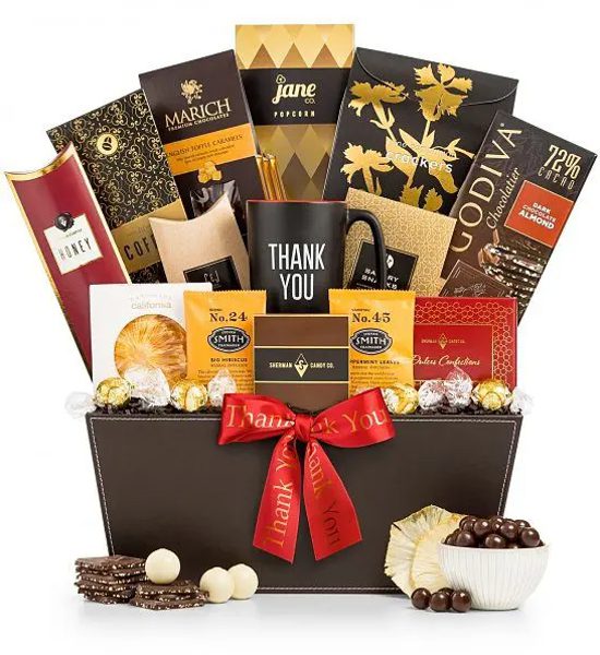 A Thousand Thank You's Gourmet Confections Gift Basket Giveaway