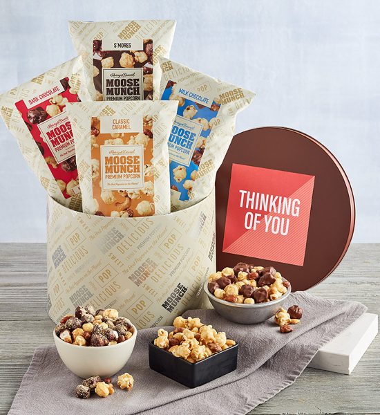 The Thinking of You Moose Munch Premium Popcorn Gift Basket Giveaway