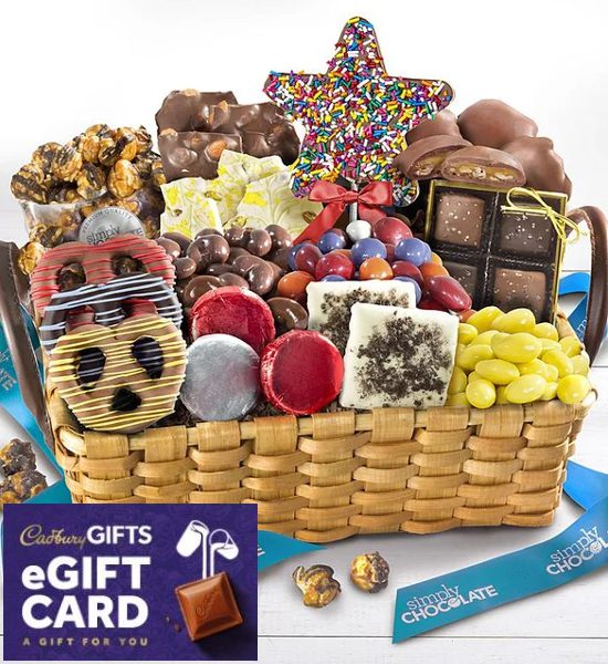 Cadbury Delicious Summer Chocolate Celebration Gift Basket