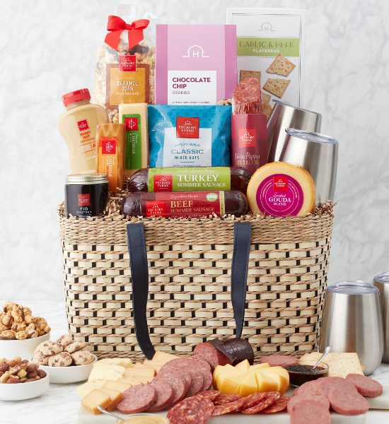 Hickory Farms Sweet & Smoky Gourmet Picnic Gift Basket