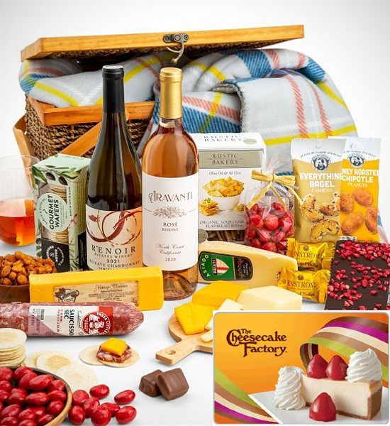 The Cheesecake Factory Summer Picnic Gift Basket