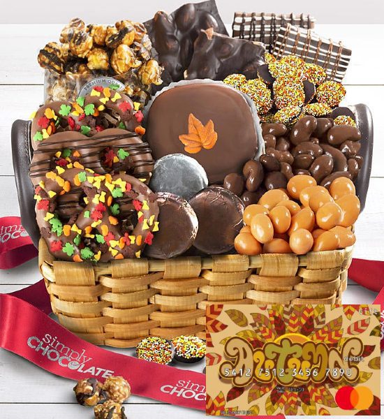 Oreo Simply Chocolate Covered Autumn Gift Basket