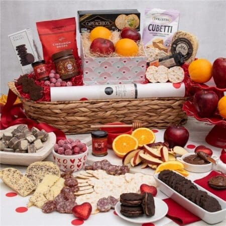 Best Valentines Gift - Charcuterie Basket