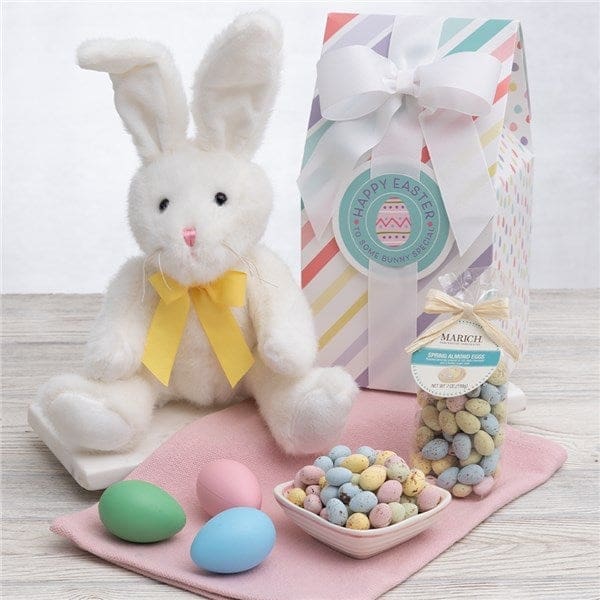 Bunny Easter Basket - Plush Bunny