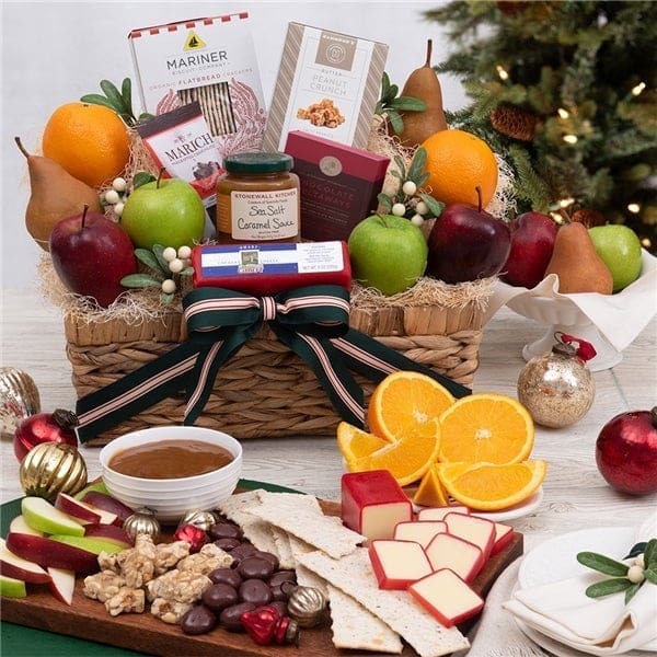 Christmas Fruit Basket Gift