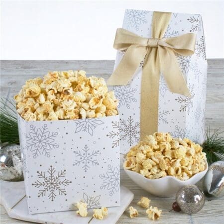 Classic Christmas White Cheddar Popcorn Gift