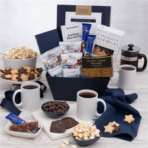 Exquisite Chocolates & Coffee Masters Classic Gift Basket