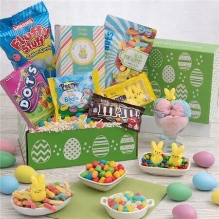 Easter Basket for College Students Green