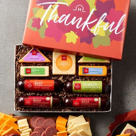Fall Cheese & Sausage Lovers Gift Box | Hickory Farms