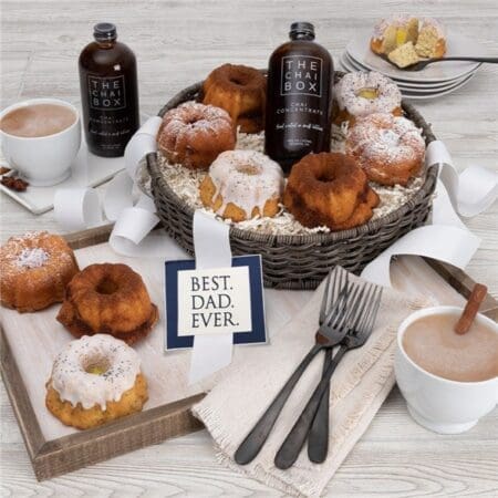 Father's Day Chai and Bundt Cakes