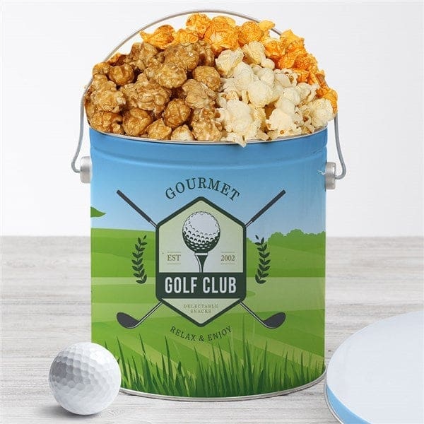 Golf Popcorn Tin - People's Choice 1 Gallon
