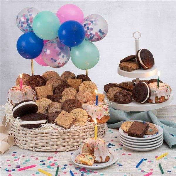 Happy Birthday Goodies and Bundt Cakes for You Gift Basket