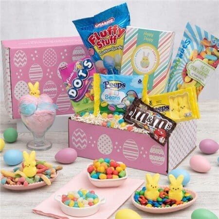 Happy Easter Candy Care Package - Pink