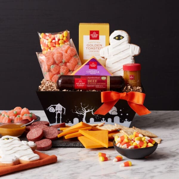Happy Halloween Gift Basket for Adults with Candy & Sweets | Hickory Farms