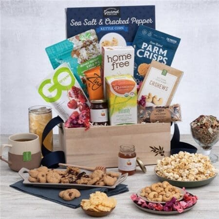 Healthy Holiday Gift Basket