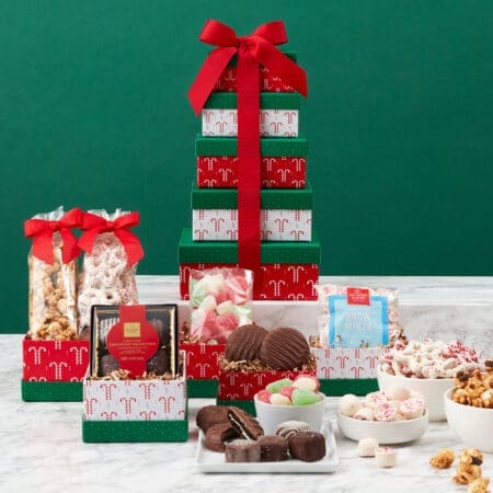 Holiday Sweets Gift Tower | Hickory Farms