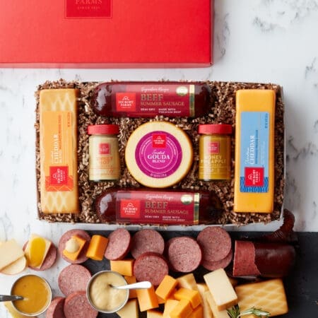 Meat & Cheese Gift Box with Sausage | Hickory Farms