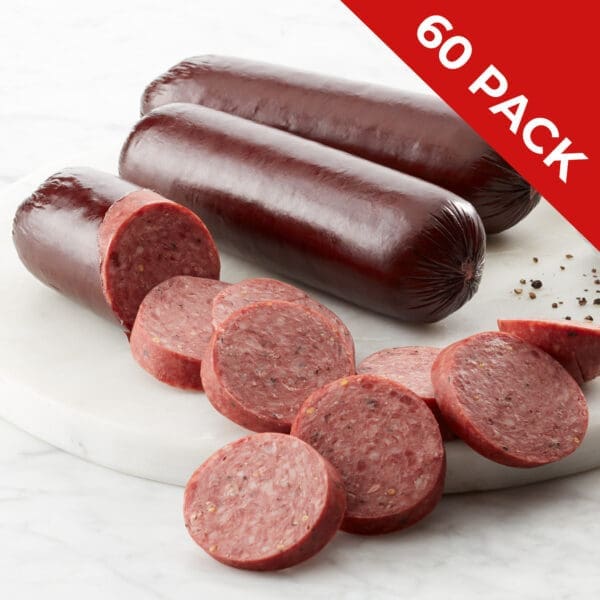 Signature Beef Summer Sausage 60-Pack | Hickory Farms