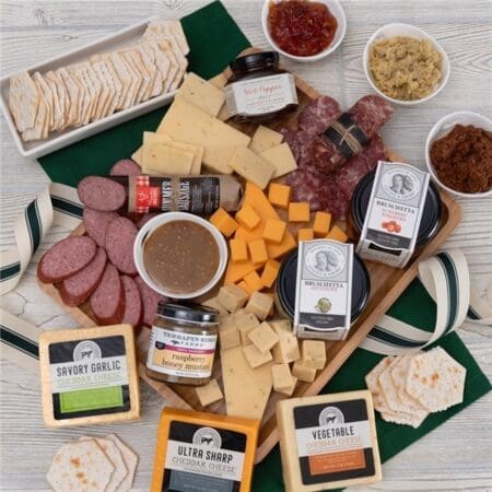 Sympathy Artisan Meat and Cheese Gift