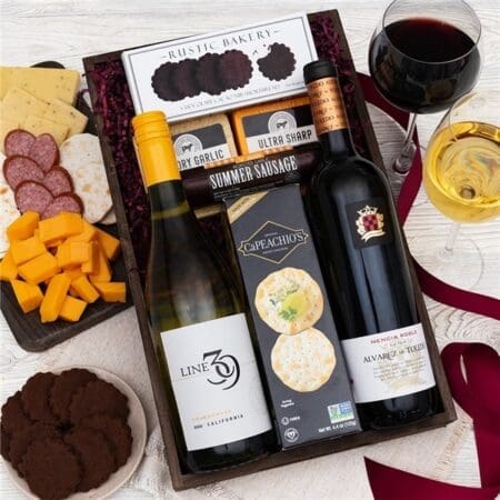 Wine Thank You Gift - Wine Gift Crate