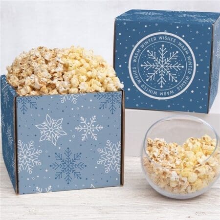 Winter Wishes Black Truffle and Sea Salt Cracked Pepper Popcorn Duo Experience