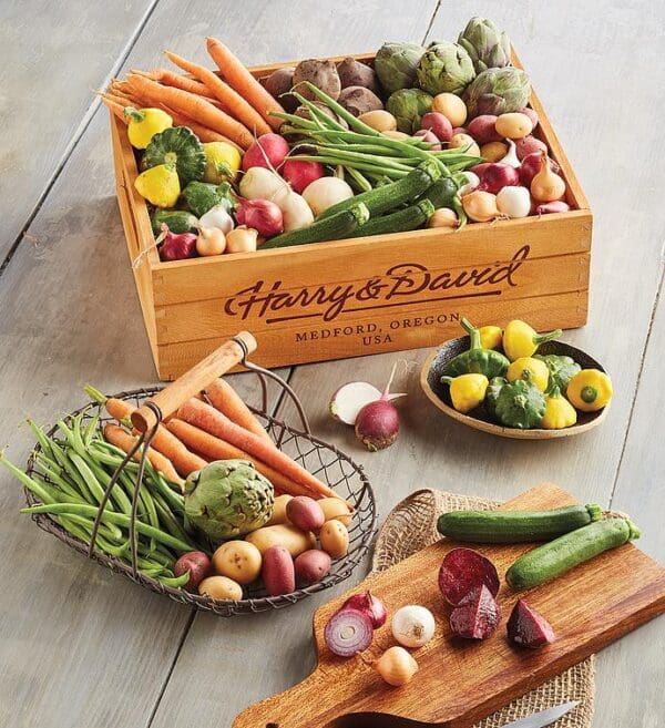 Baby Vegetables Crate, Fresh Vegetables, Gifts by Harry & David