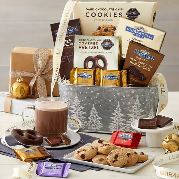 Best of Ghirardelli Chocolate Lover's Delight Gift Basket