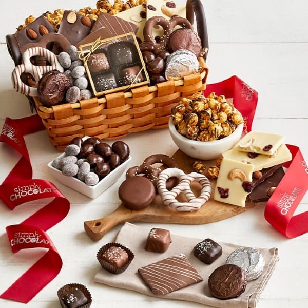 Chocolate Dusted Peanut Butter Toffee Splendid Sweets Gift Basket