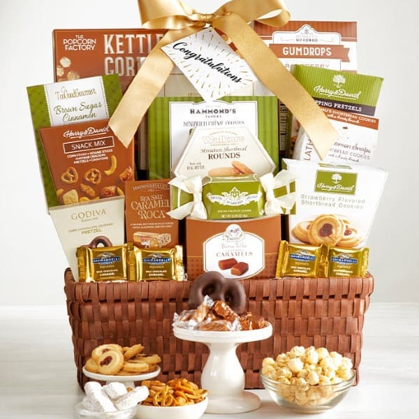 Congratulations Ghirardelli Chocolate Supreme Classic Gourmet Gift Basket