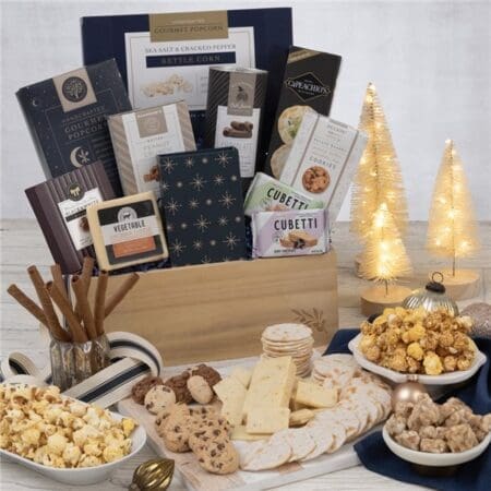Holiday Snack and Chocolate Gift Basket