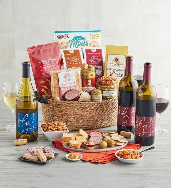 Lucca & Sons™ Deluxe Wine Lover's Gift Basket, Gifts by Harry & David