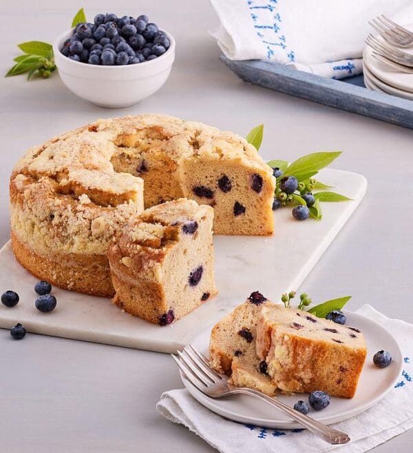 Blueberry Coffee Cake, Pastries, Baked Goods by Wolfermans