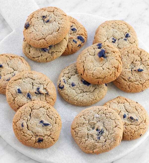 Blueberry Muffin Cookie Flavor Box by Cheryl's Cookies